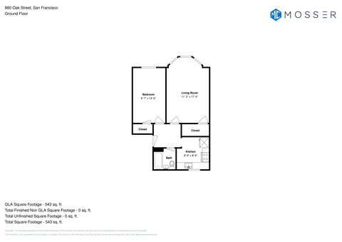 880 Oak Street Studio-1 Bed Apartment for Rent - Photo Gallery 9